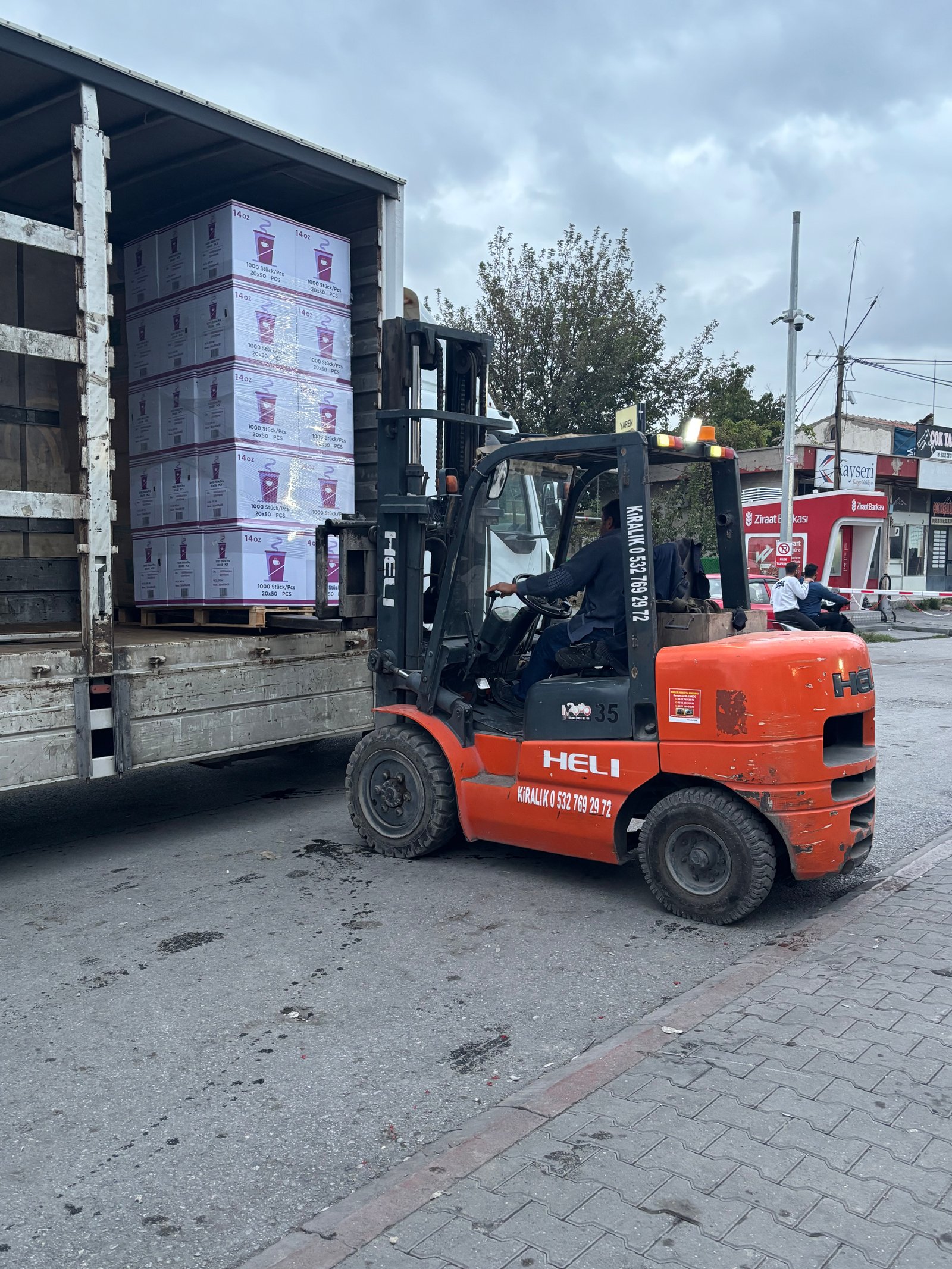 Forklif hizmetinizde